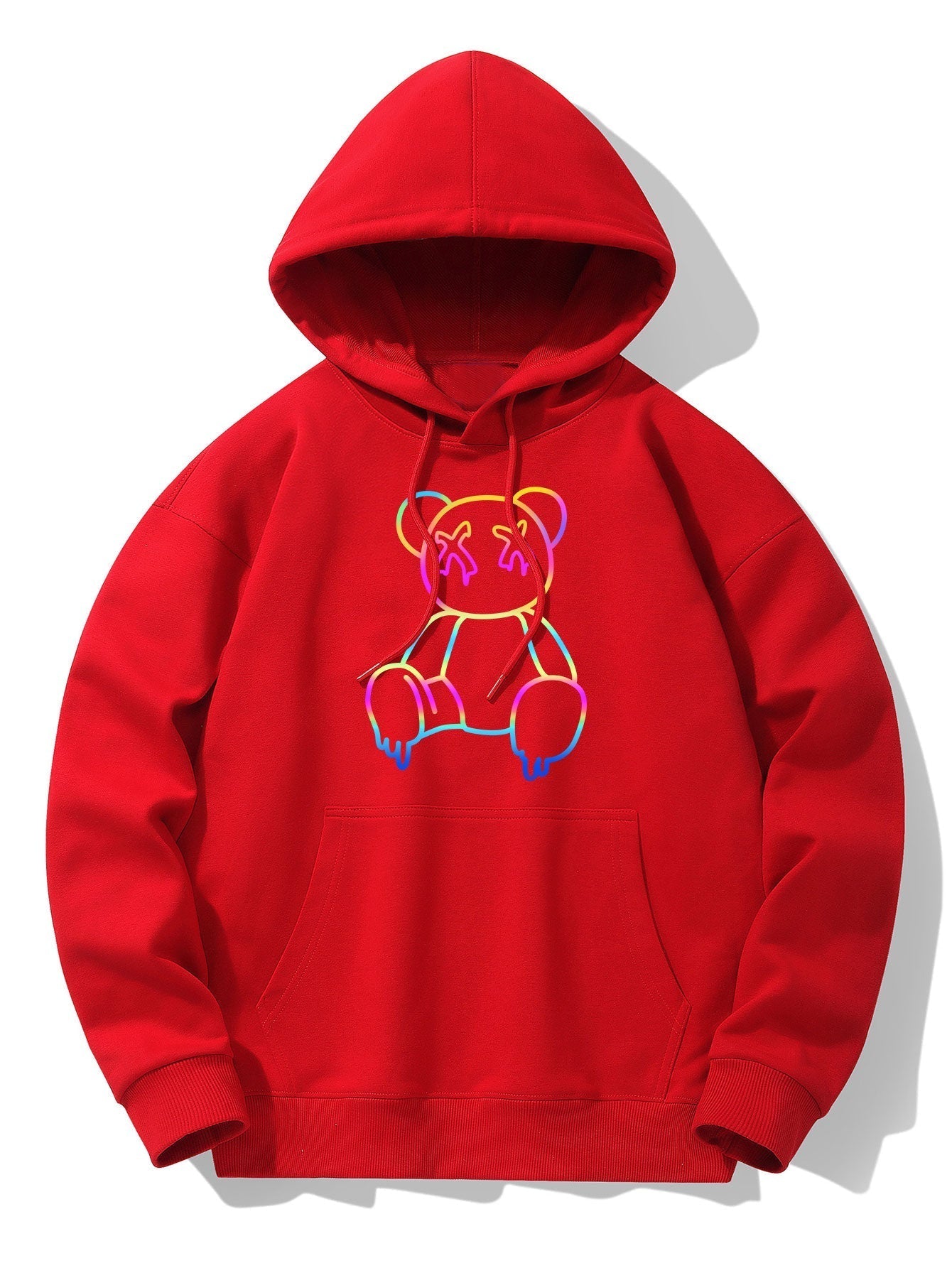 ALVARDE Gradient Bear Hoodie