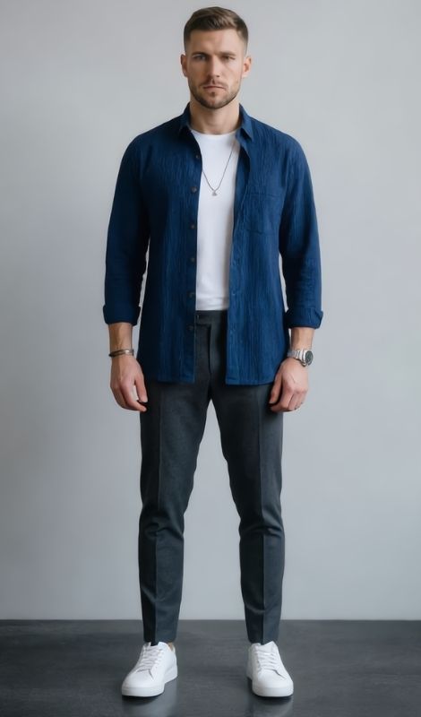 Premium Keten Gömlek