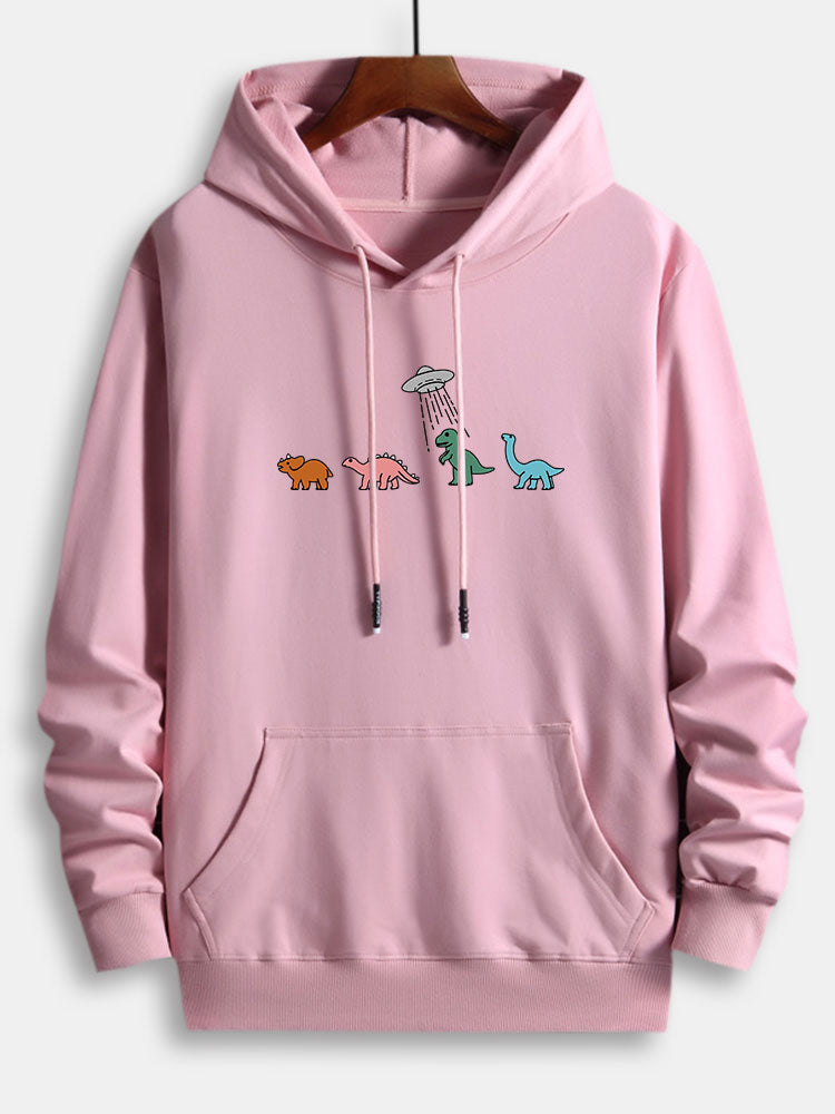 ALVARDE Cartoon Dinosaur Hoodie