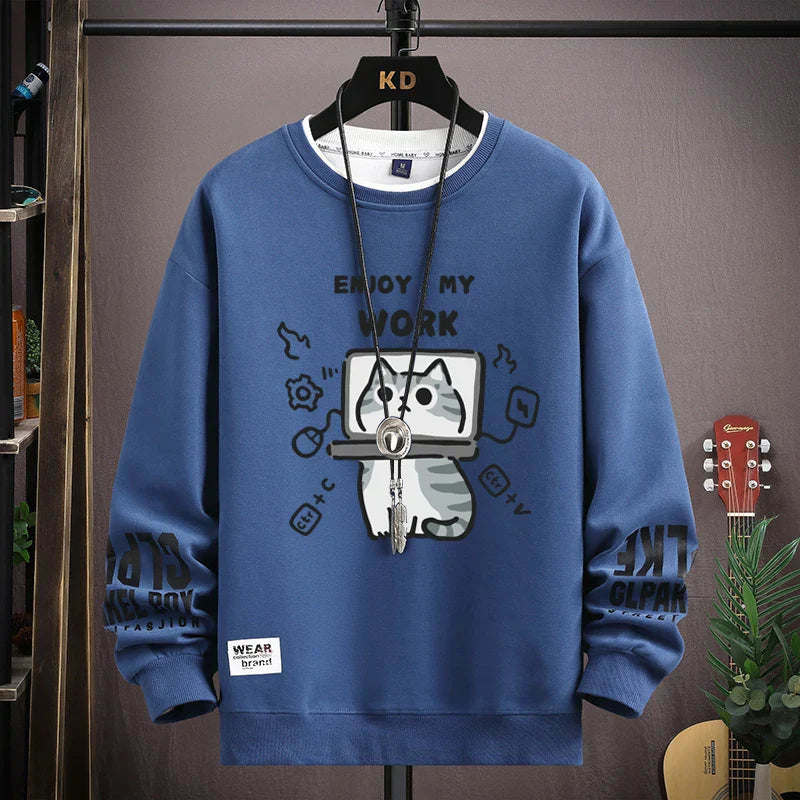 ALVARDE TV Kedi Sweatshirts
