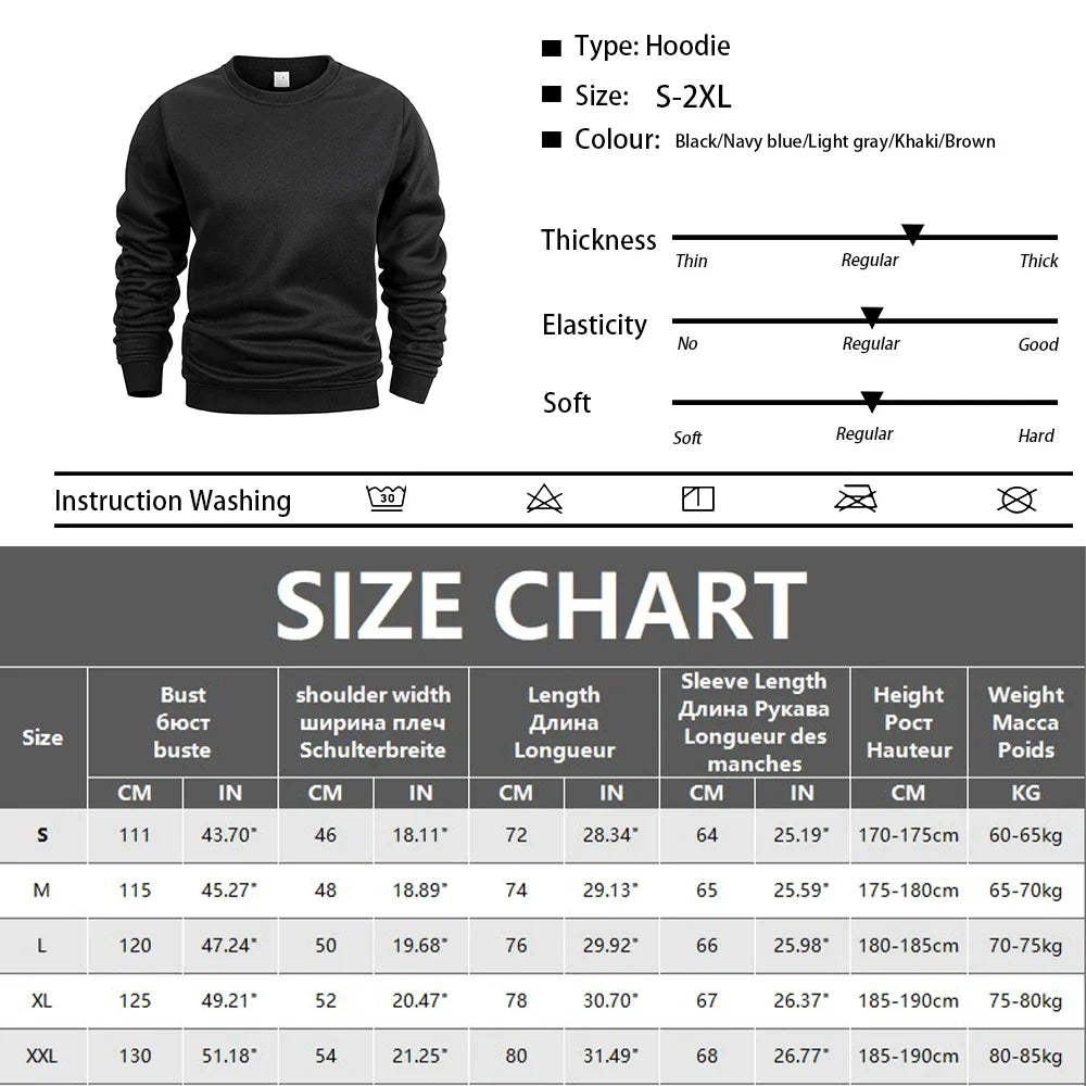 ALVARDE Solid Sweatshirts