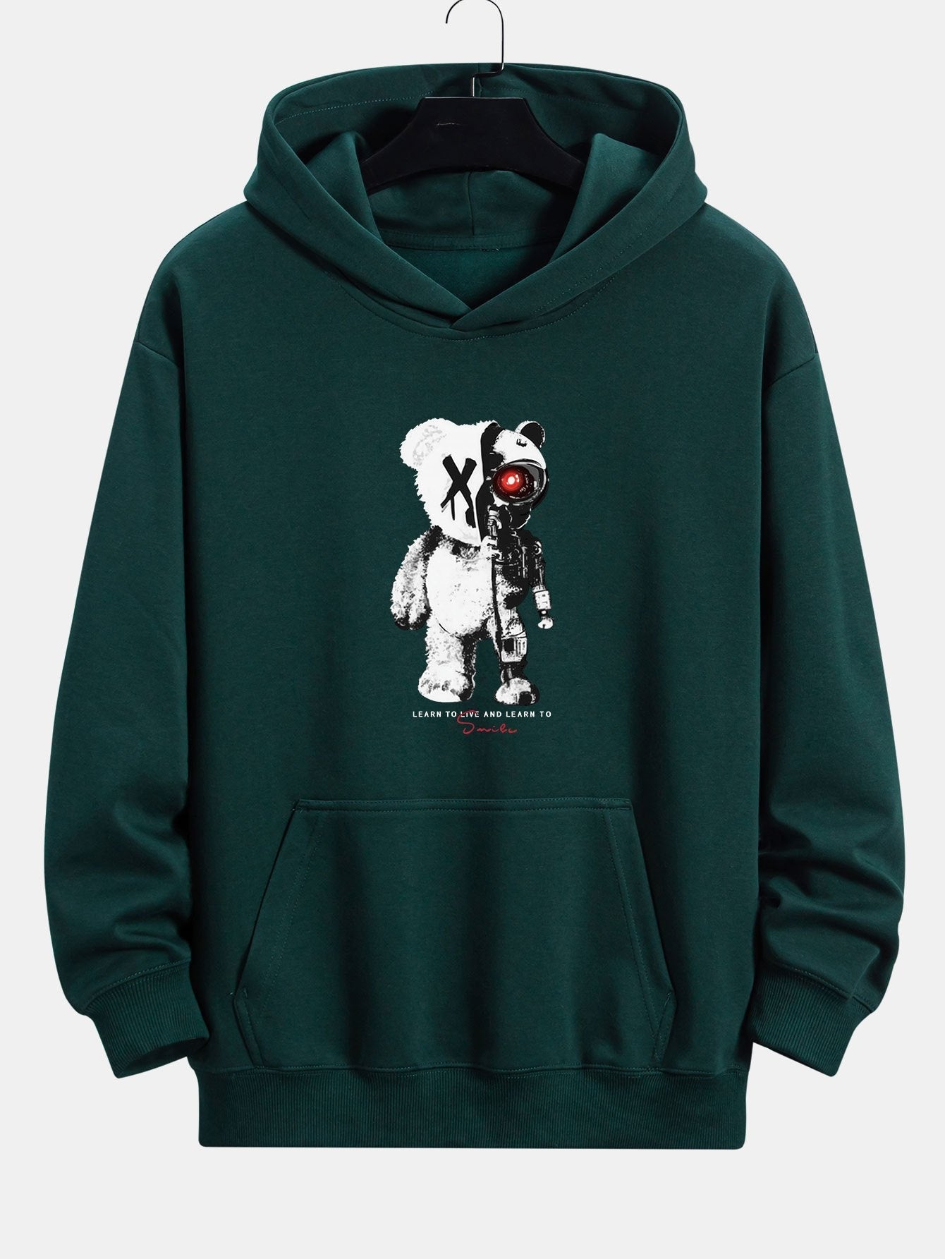 ALVARDE Robot Bear Hoodie