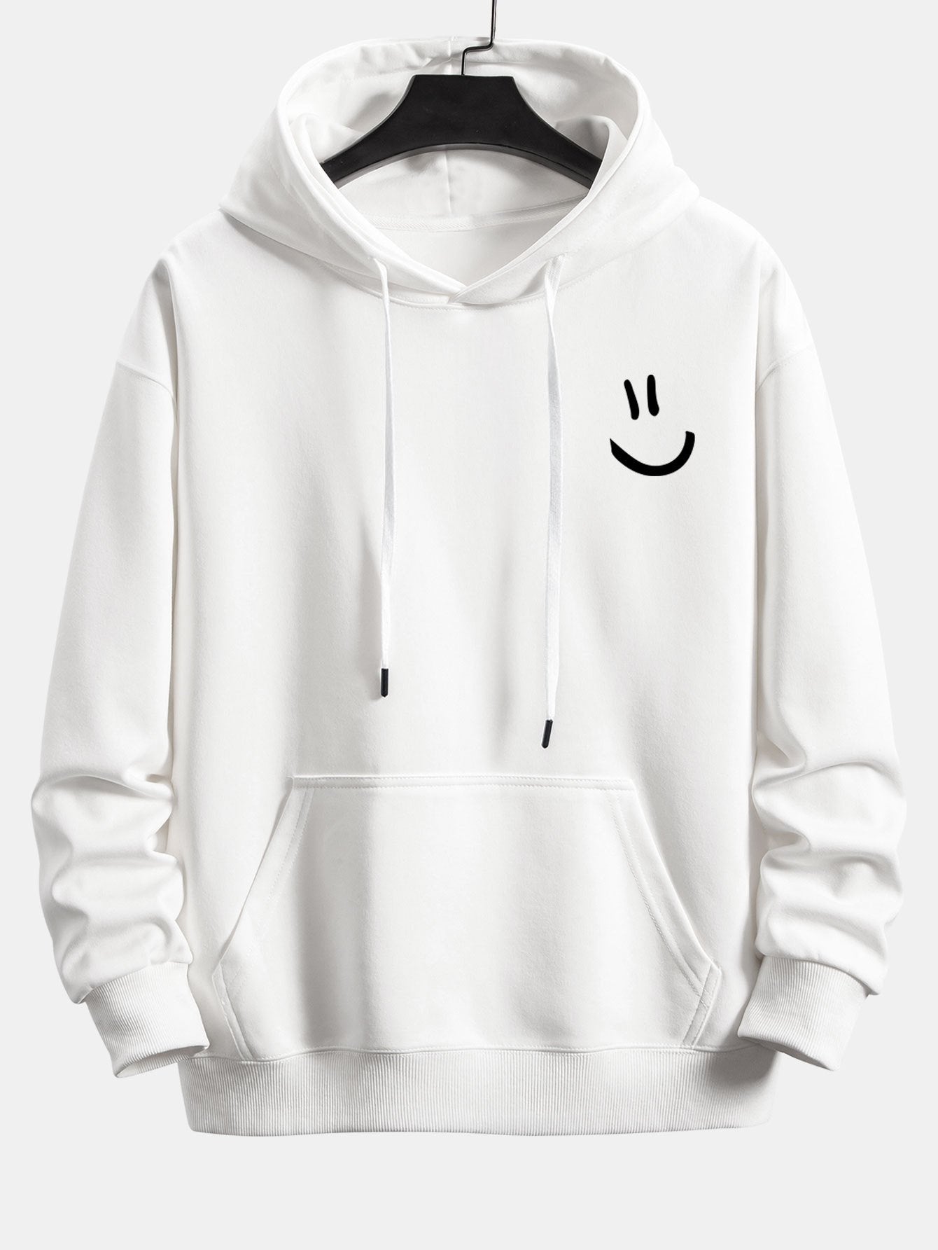 ALVARDE Smiley Face Hoodie