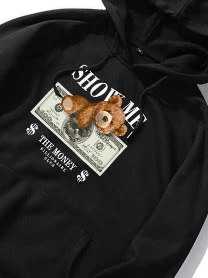 ALVARDE Money Bear Hoodie
