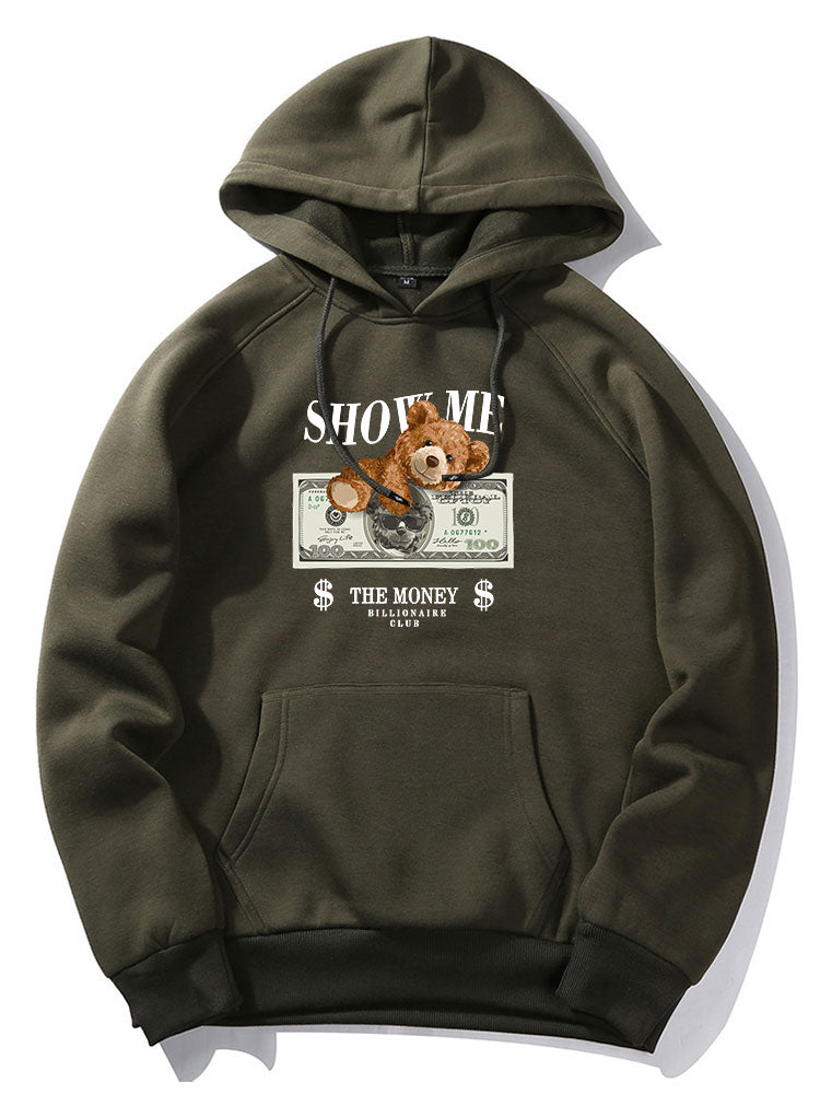 ALVARDE Money Bear Hoodie