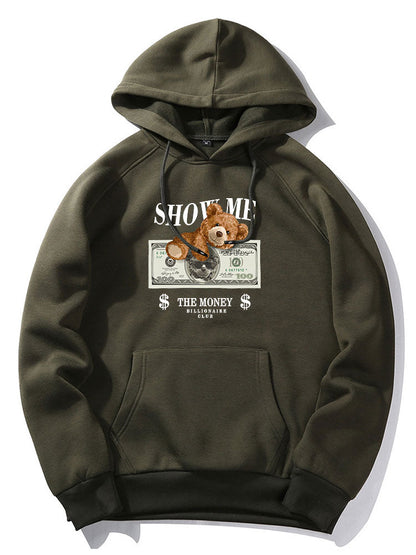 ALVARDE Money Bear Hoodie