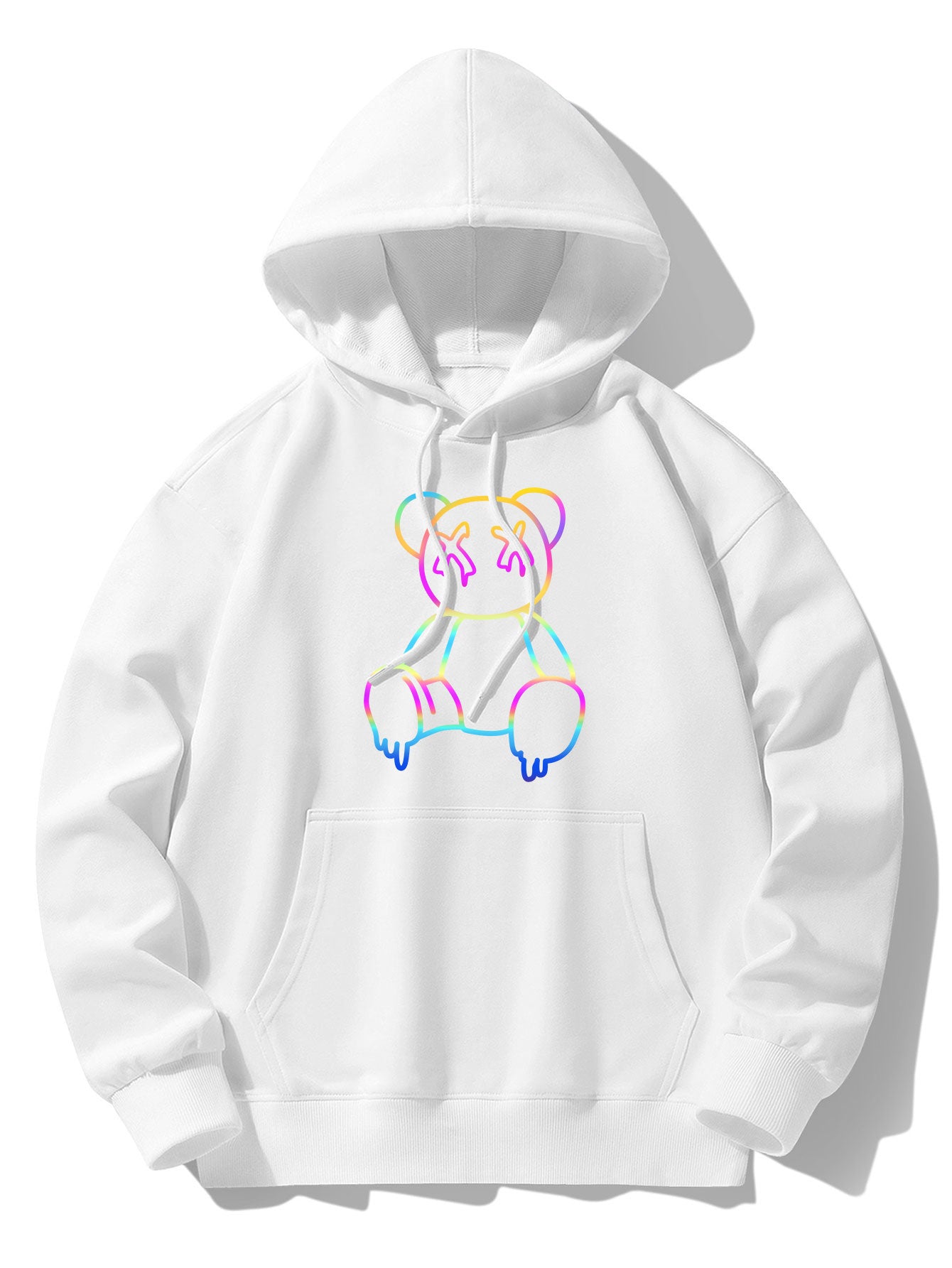 ALVARDE Gradient Bear Hoodie