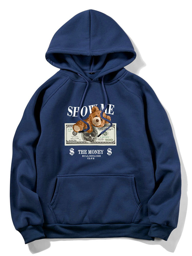 ALVARDE Money Bear Hoodie