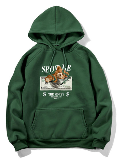 ALVARDE Money Bear Hoodie