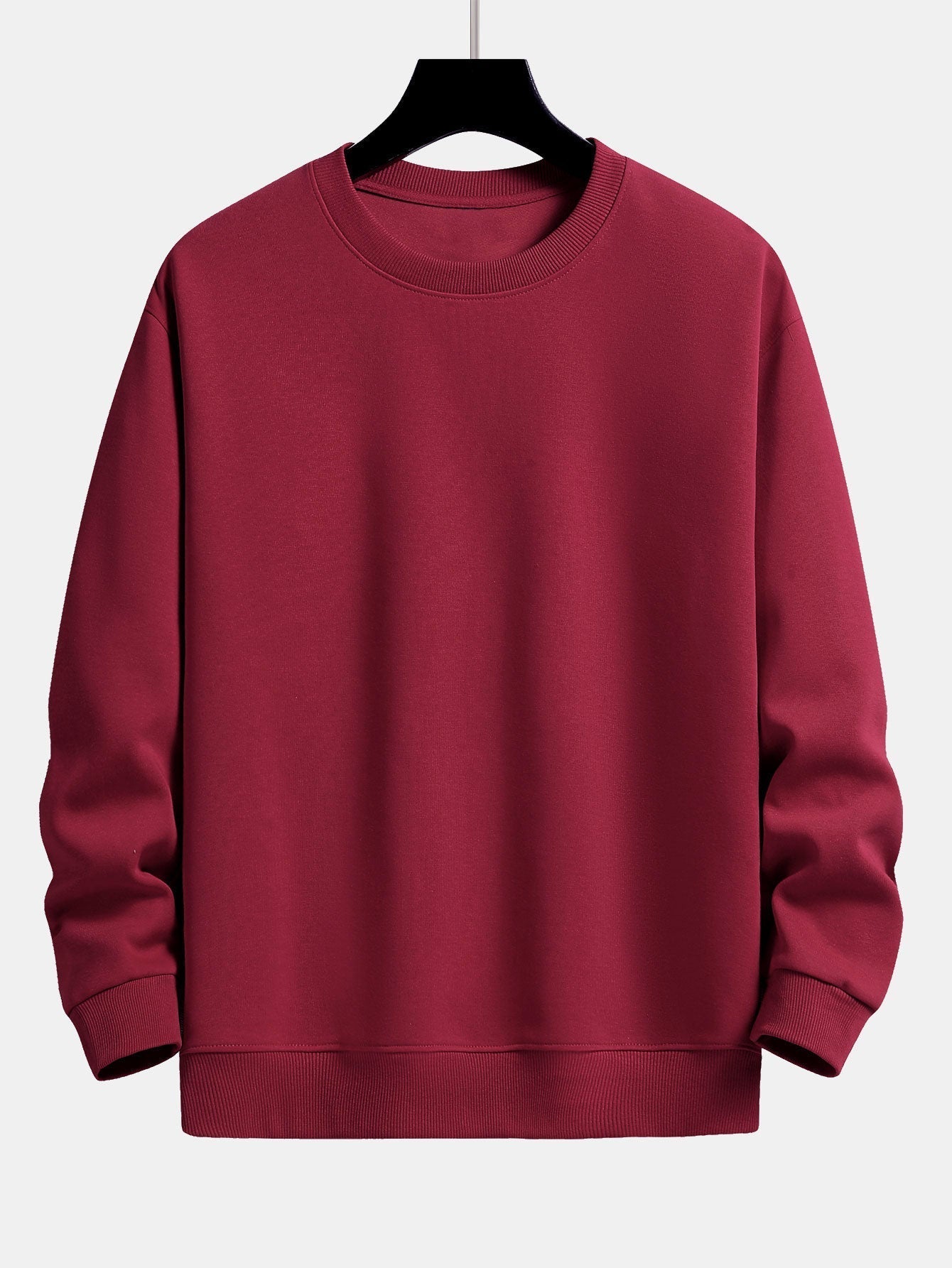 ALVARDE Basic Düz Renk Sweatshirt