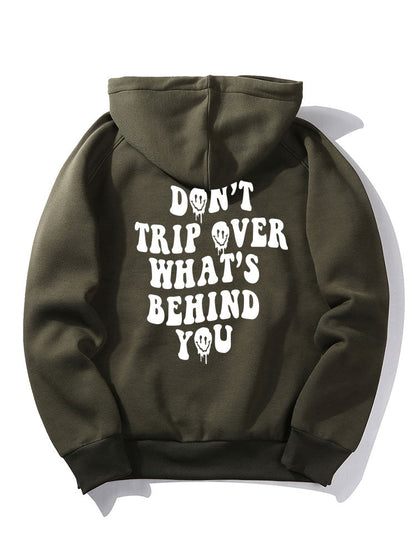 ALVARDE Yazı Baskılı Hoodie