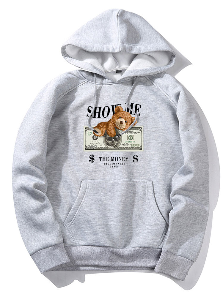 ALVARDE Money Bear Hoodie