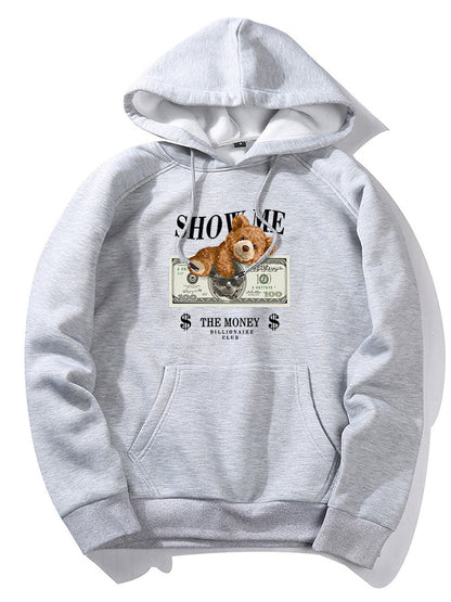 ALVARDE Money Bear Hoodie