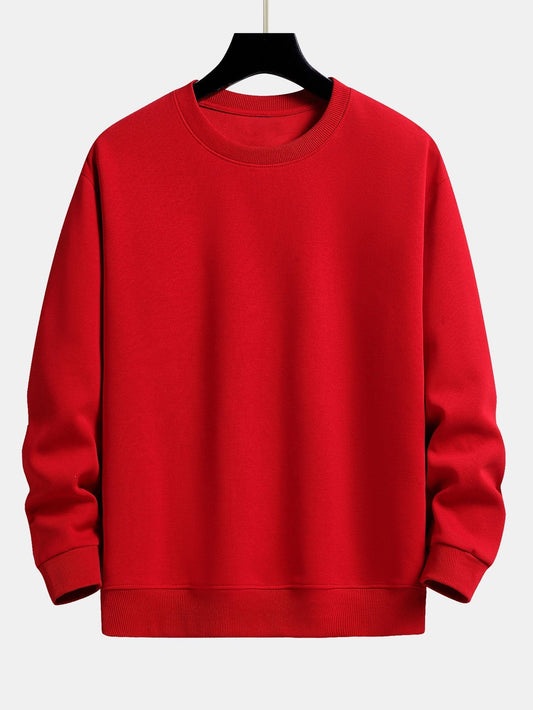 ALVARDE Basic Düz Renk Sweatshirt