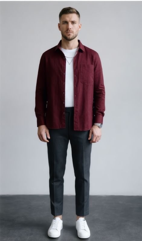 Premium Keten Gömlek