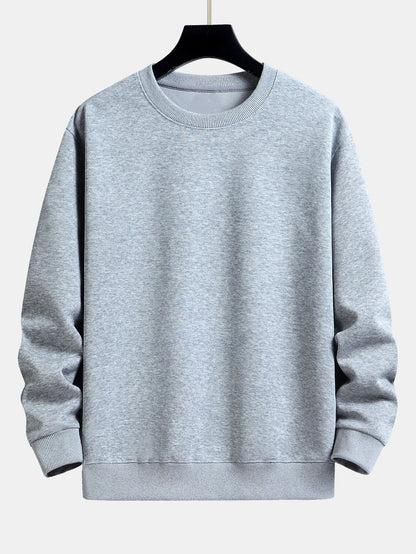 ALVARDE Basic Düz Renk Sweatshirt