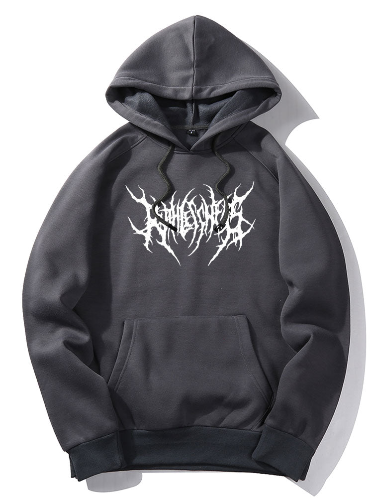 ALVARDE Punk Gothic Hoodie