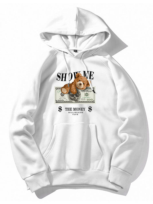 ALVARDE Money Bear Hoodie
