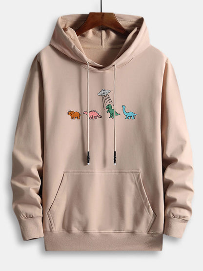 ALVARDE Cartoon Dinosaur Hoodie