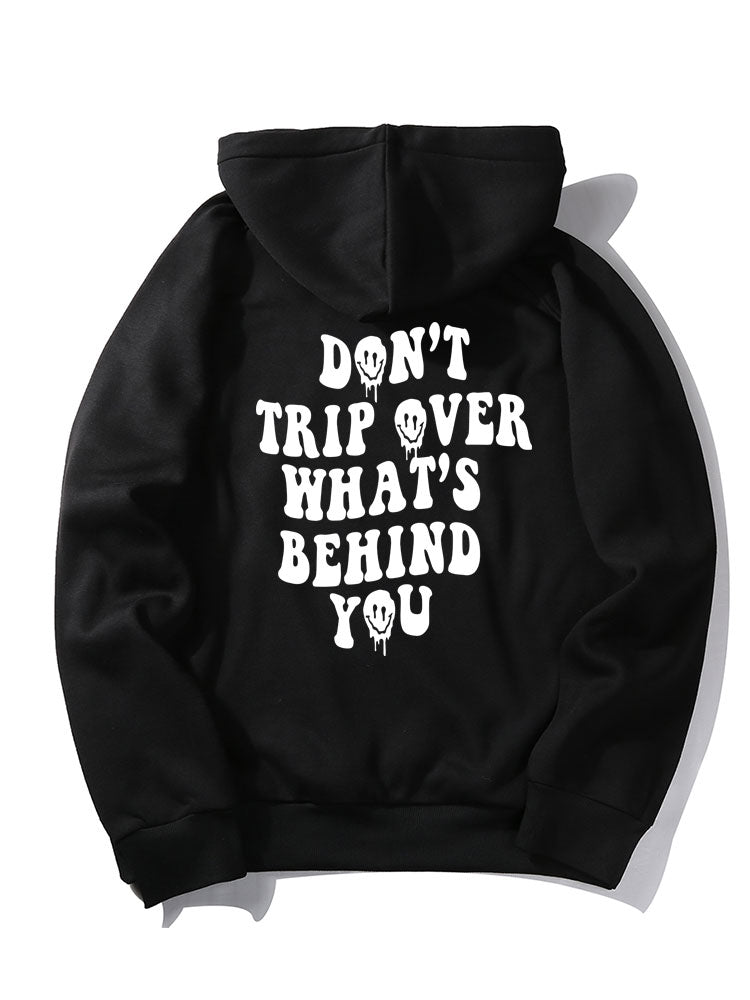 ALVARDE Yazı Baskılı Hoodie
