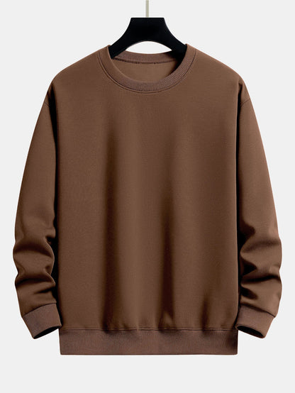 ALVARDE Basic Düz Renk Sweatshirt