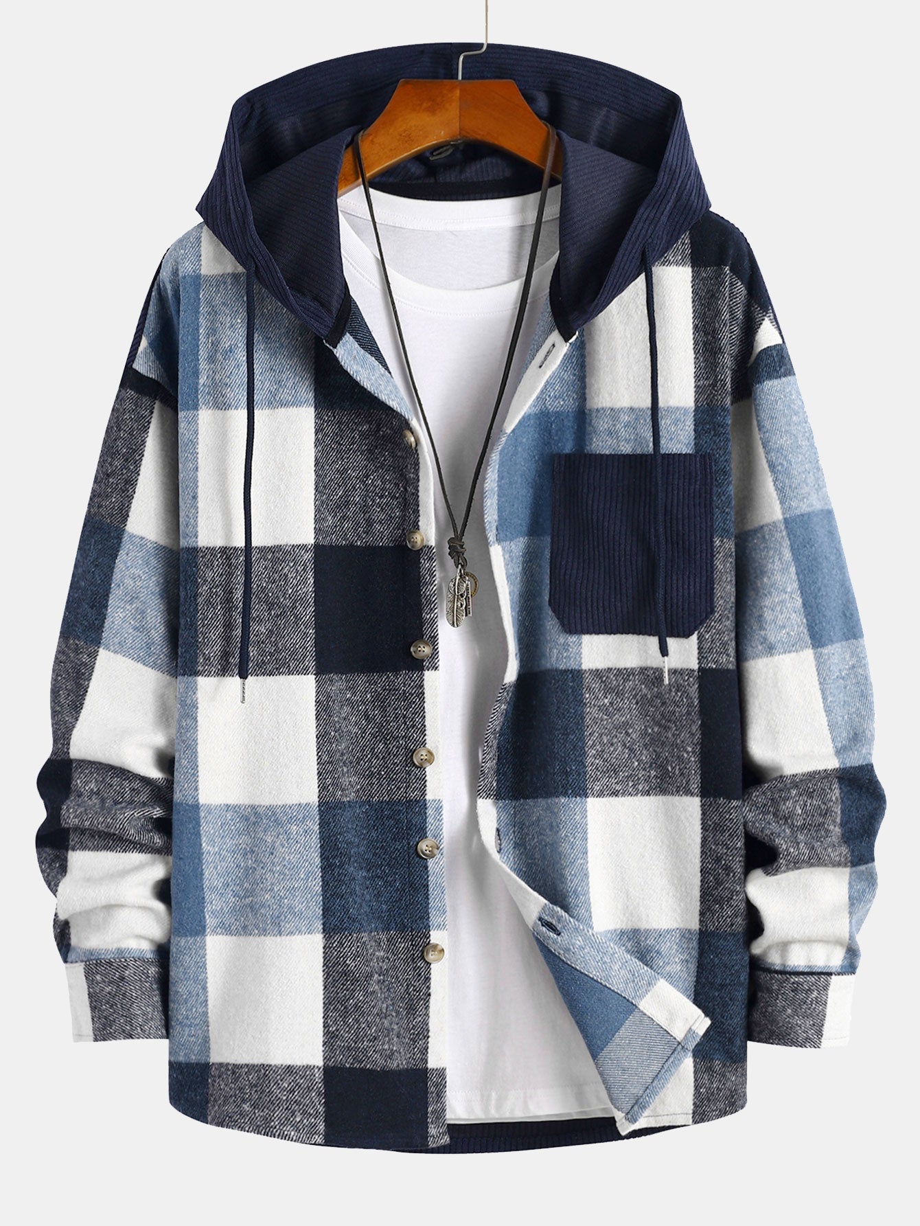 ALVARDE Flannel Plaid Ceket Gömlek