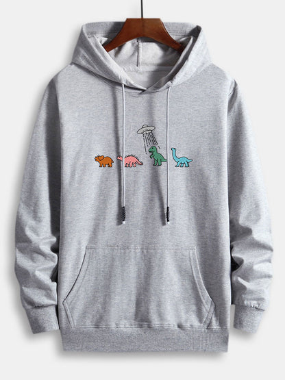 ALVARDE Cartoon Dinosaur Hoodie
