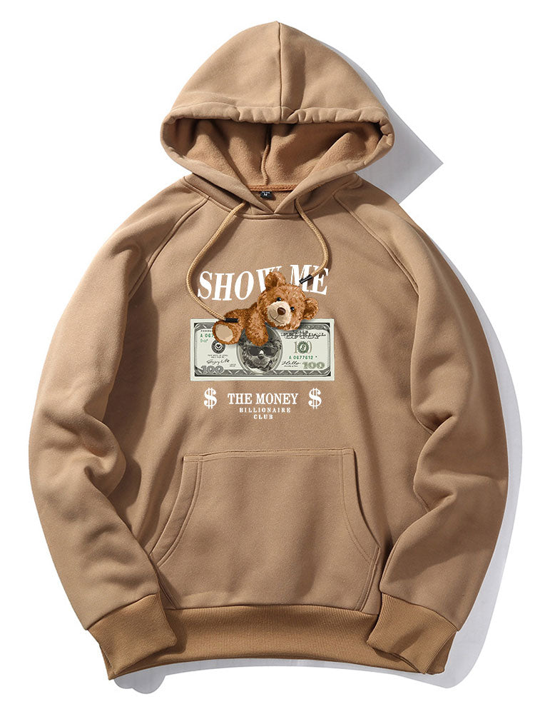 ALVARDE Money Bear Hoodie