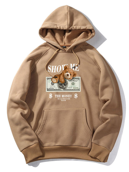 ALVARDE Money Bear Hoodie