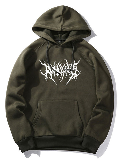 ALVARDE Punk Gothic Hoodie