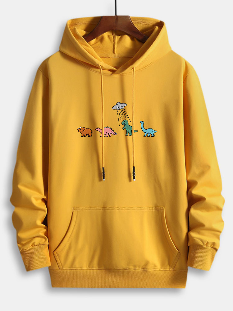 ALVARDE Cartoon Dinosaur Hoodie