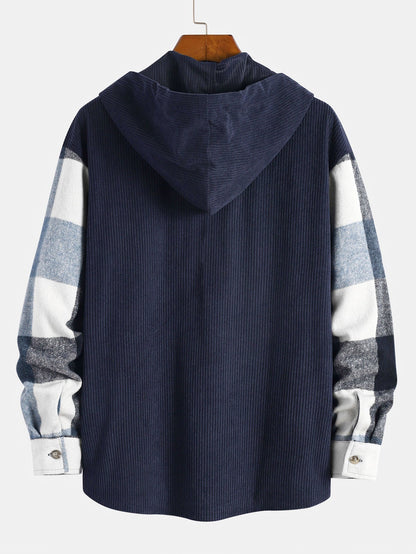 ALVARDE Flannel Plaid Ceket Gömlek
