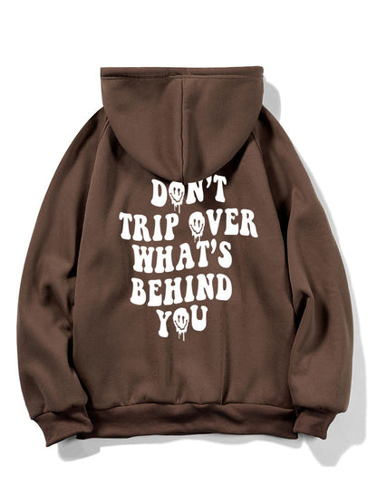 ALVARDE Yazı Baskılı Hoodie