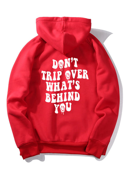 ALVARDE Yazı Baskılı Hoodie