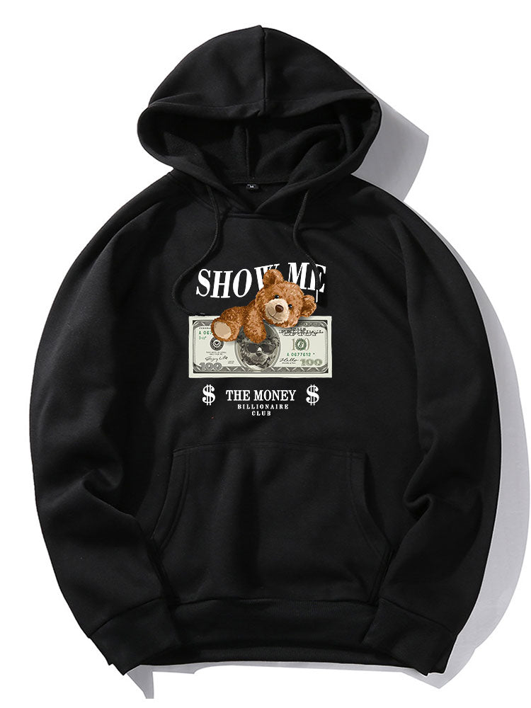 ALVARDE Money Bear Hoodie