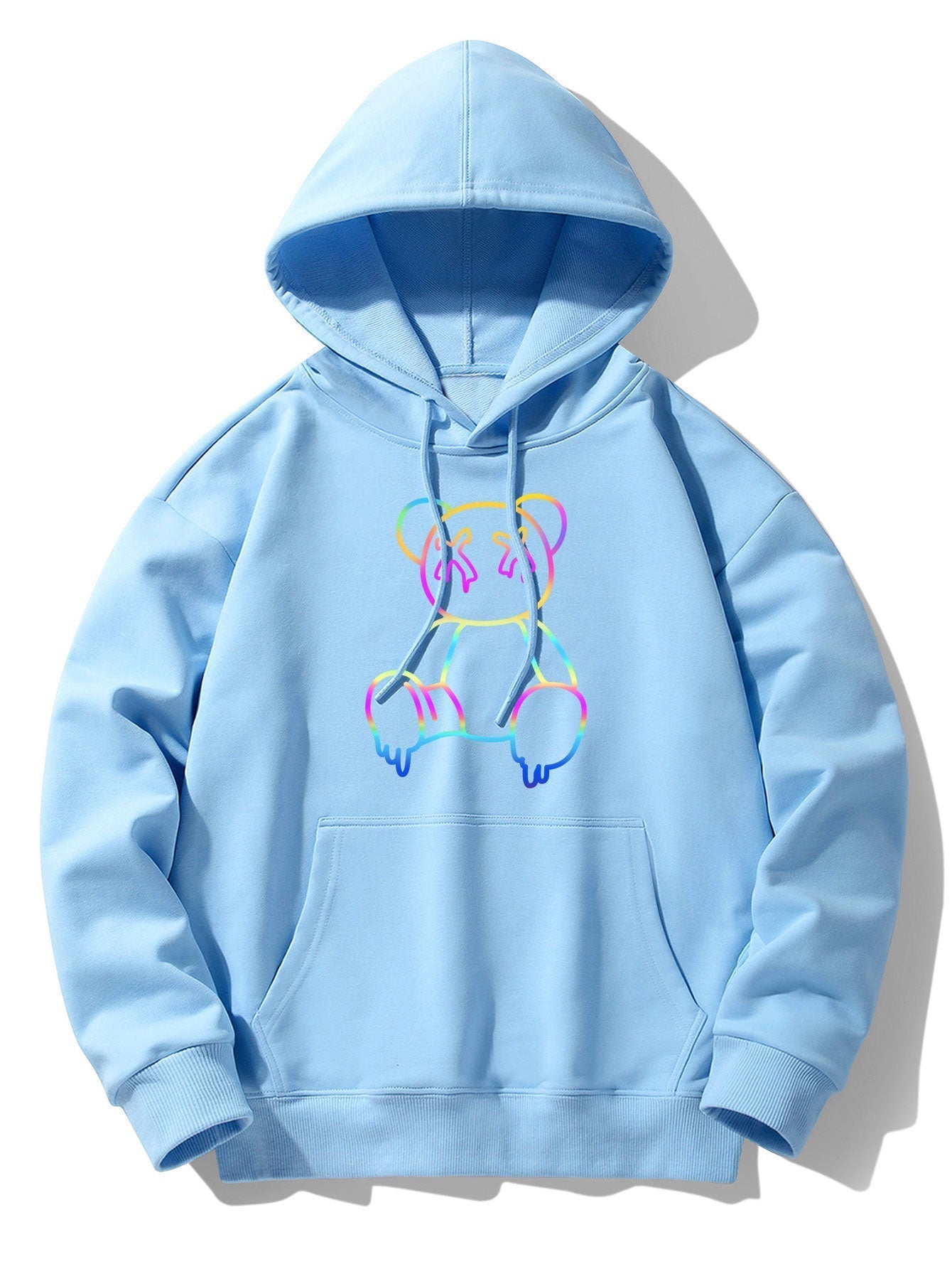 ALVARDE Gradient Bear Hoodie