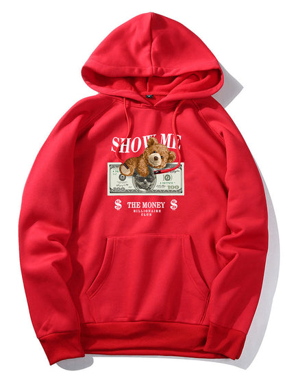 ALVARDE Money Bear Hoodie