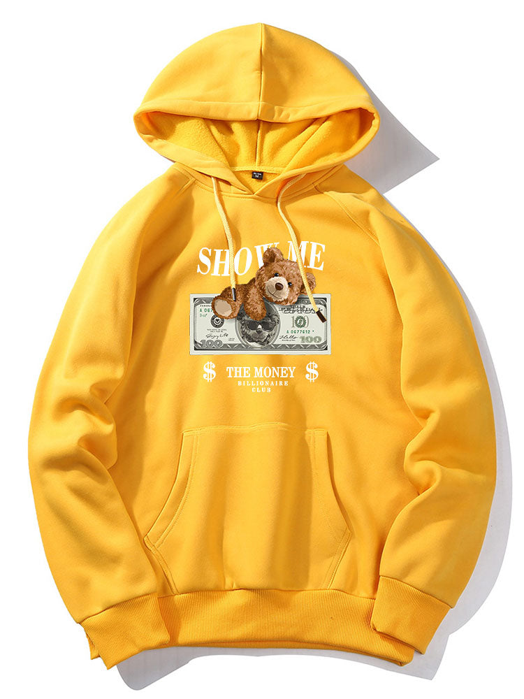 ALVARDE Money Bear Hoodie