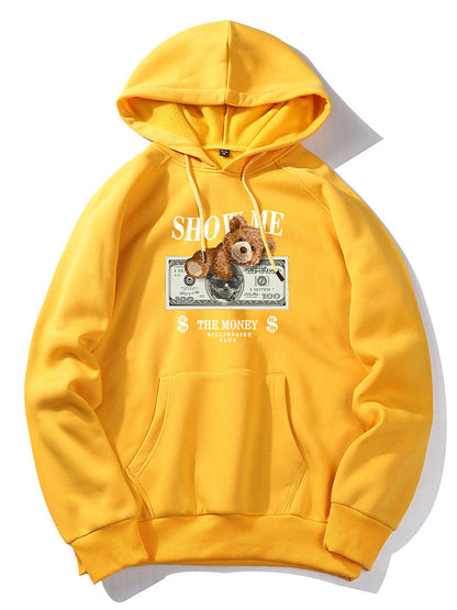 ALVARDE Money Bear Hoodie