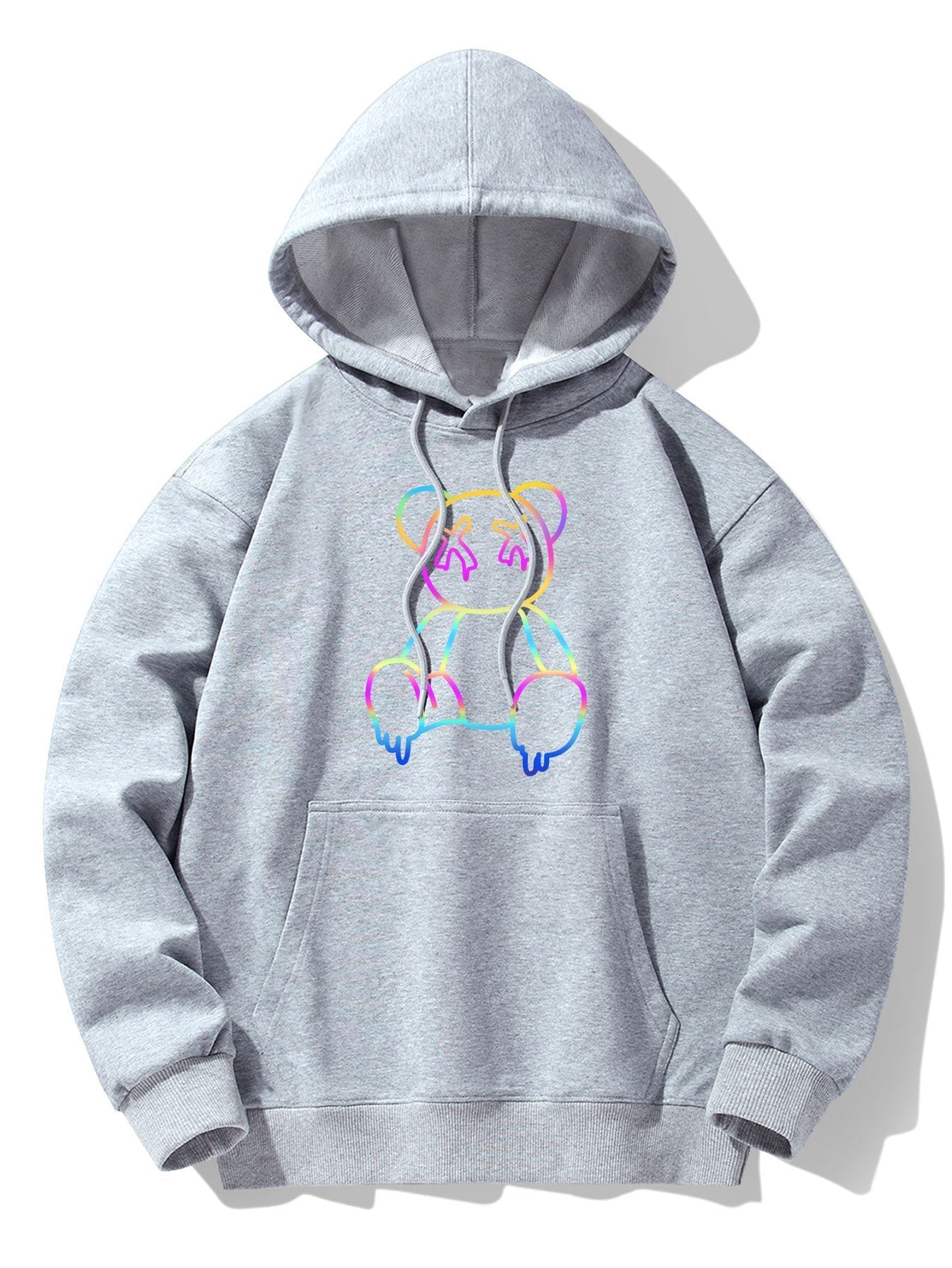 ALVARDE Gradient Bear Hoodie