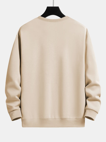 ALVARDE Basic Düz Renk Sweatshirt