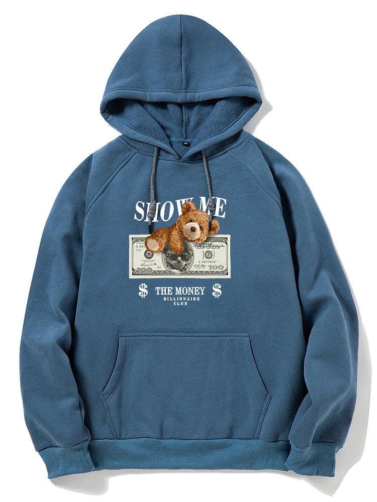 ALVARDE Money Bear Hoodie