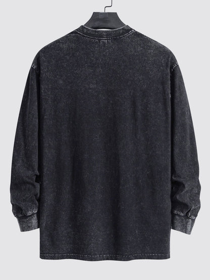 ALVARDE Slogan Sweatshirt