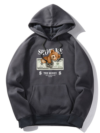 ALVARDE Money Bear Hoodie