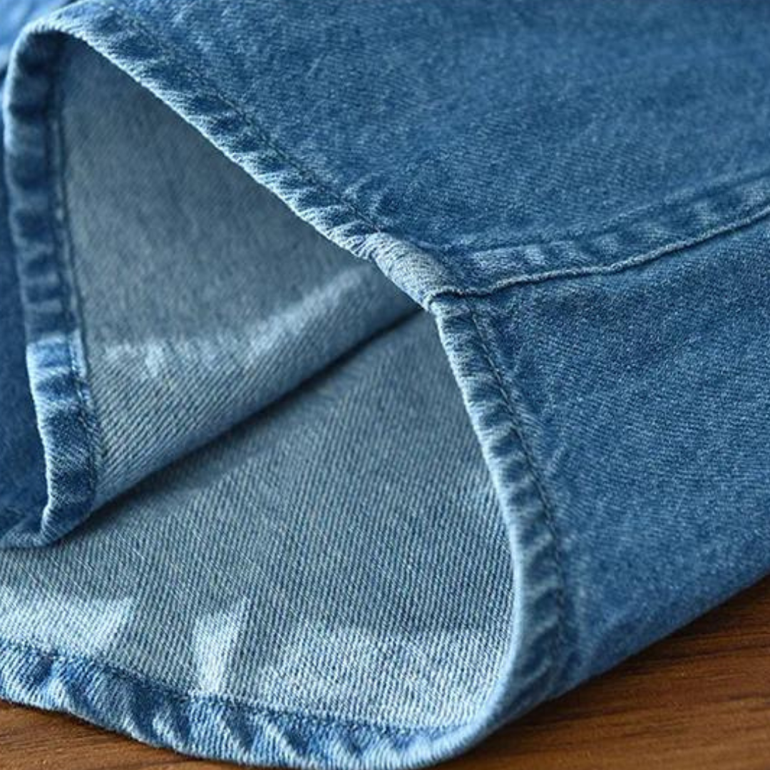 ALVARDE Denim Collar Gömlek