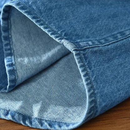 ALVARDE Denim Collar Gömlek