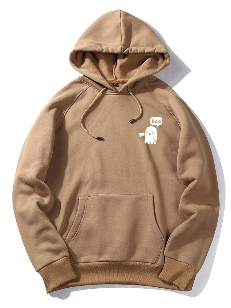 ALVARDE Cartoon Ghost Hoodie