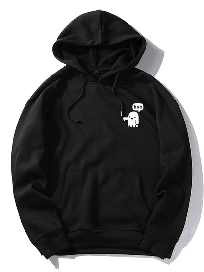 ALVARDE Cartoon Ghost Hoodie
