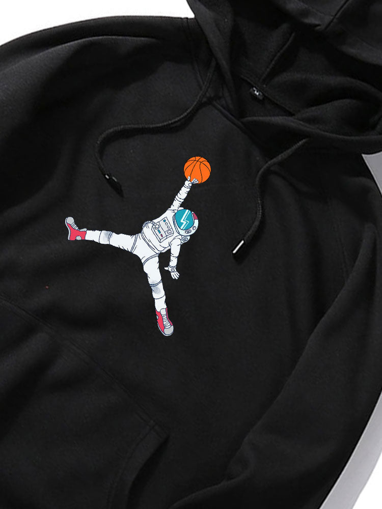 ALVARDE Basketball Astronaut Hoodie