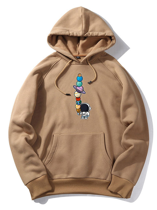 ALVARDE Cartoon Astronaut Hoodie